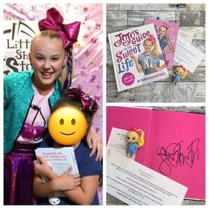 2017 Autographed Book JoJo Siwa Guide Sweet Life Dance Moms Signed Authentic New